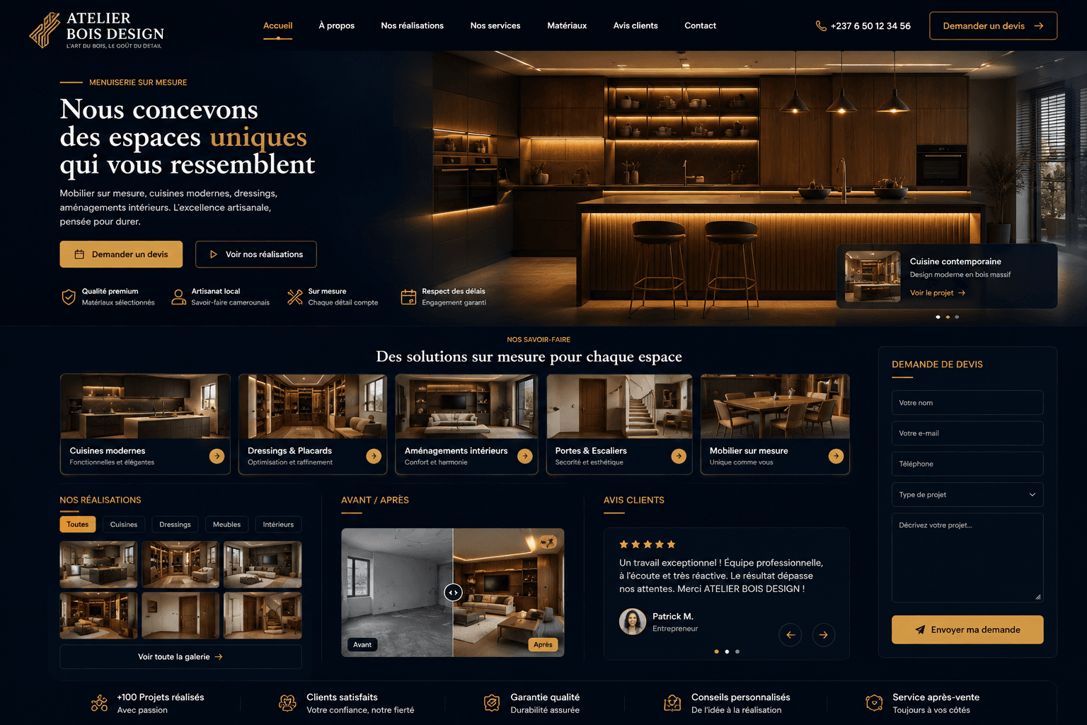 Menuiserie Moderne