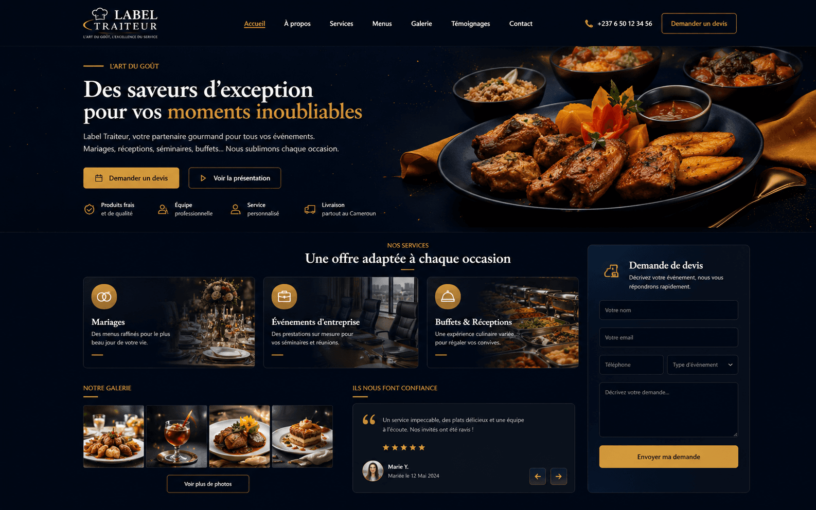 Service Traiteur